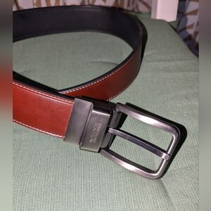 Men's Kenneth Cole Leather Belt, Reversible Brown/Black Size 32